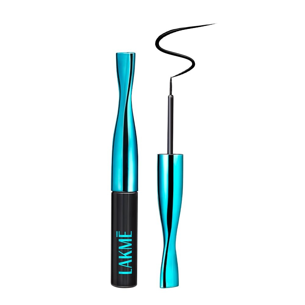 Waterproof Liquid Eyeliner - Intense Black, 4.5 ml | Smudge-Proof & Long-Lasting