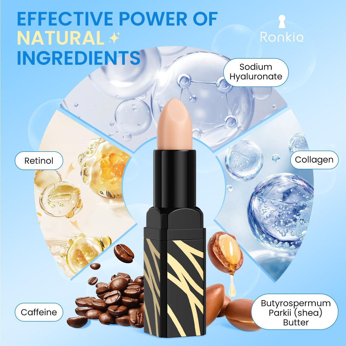 Hydrating Caffeine Eye Balm for Anti-Aging & Brightening Under-Eyes