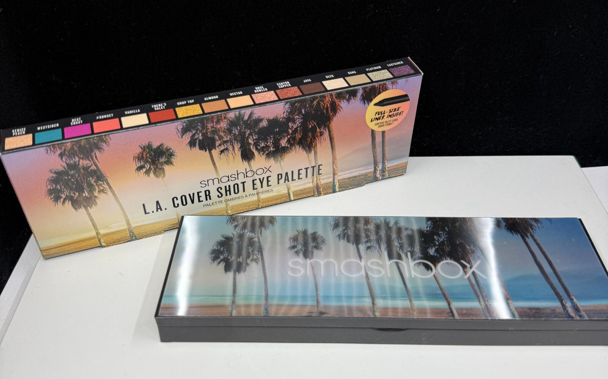 Smashbox Cover Shot Eye Palette with Full-Size Eyeliner - New In Box