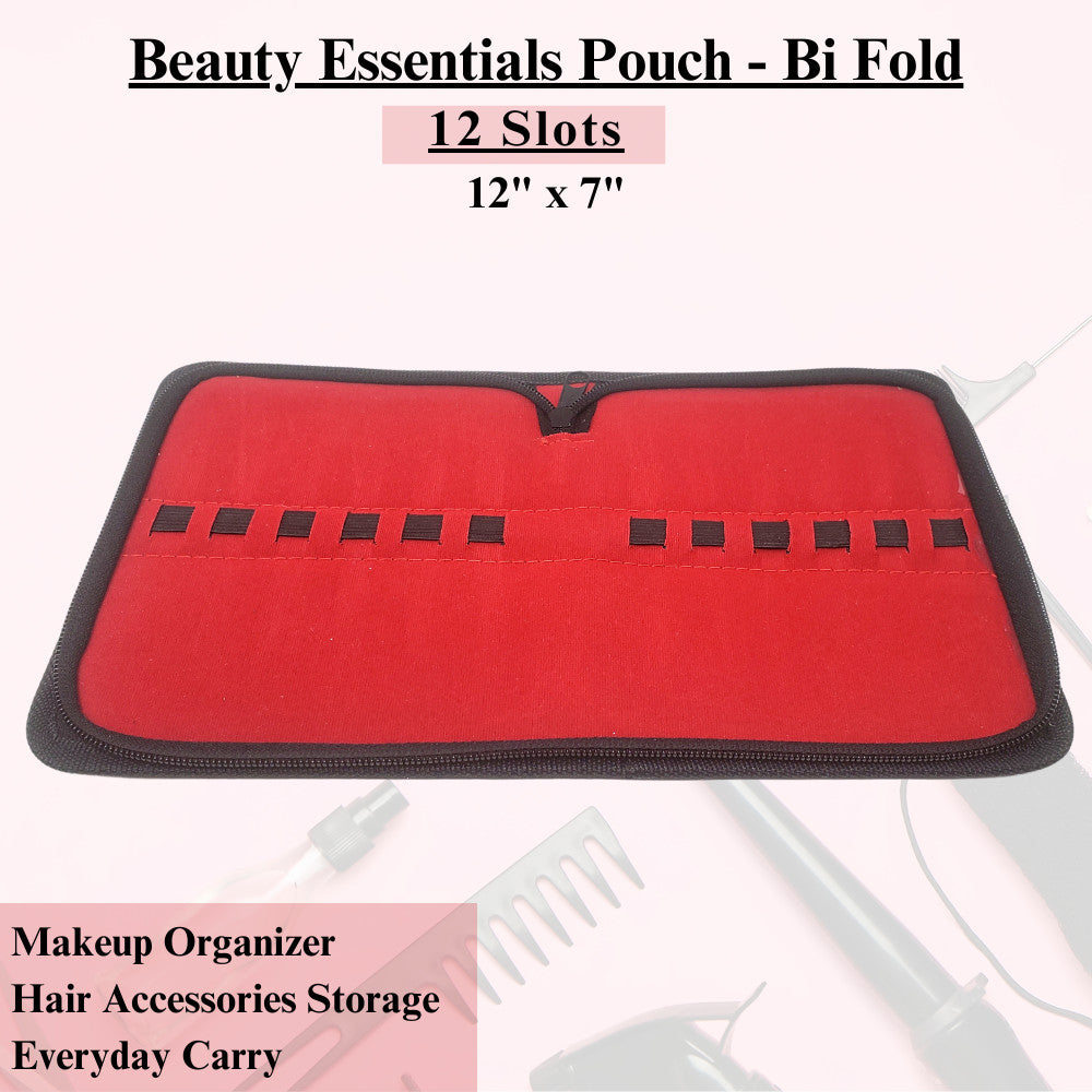 Faux Leather Tool Pouch with 12 Slots – 12 x 7 inch, Lightweight & Durable