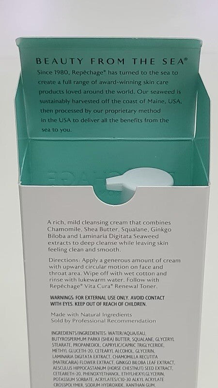 Triple Action Facial Cleansing Cream - 6 oz - Sea-Inspired Skin Care