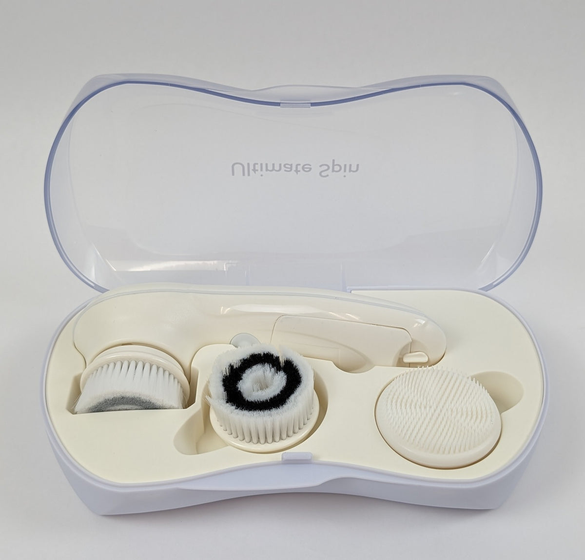 Facial Cleansing Brush System with 4 Attachments - Deep & Gentle Cleansing