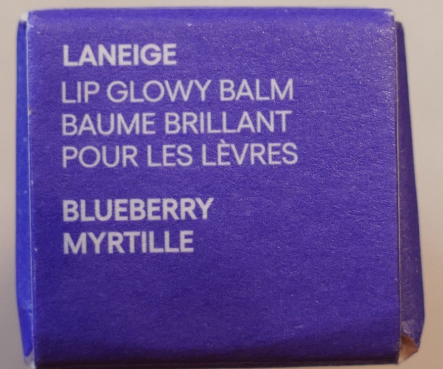 Lip Glowy Balm - Blueberry Lightweight Glossy Lip Tint with Shea Butter