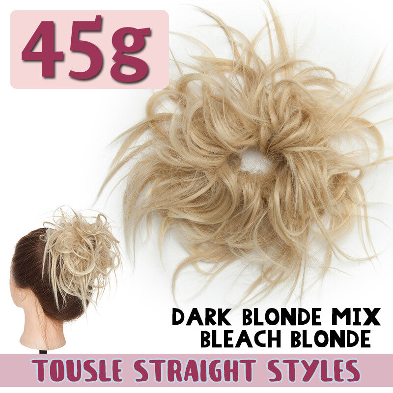 Thick Large Messy Bun Hair Piece Scrunchie Updo Wrap Hair Extensions