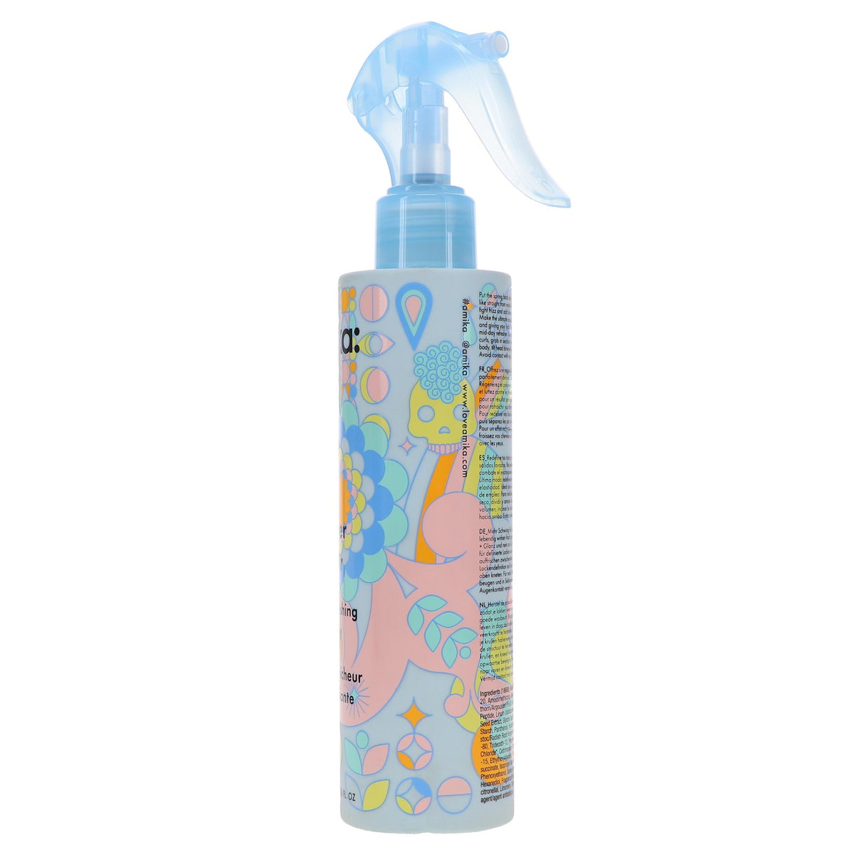 Amika Power Hour Curl Refreshing Spray 6.7 oz - Hair Curl Rejuvenator