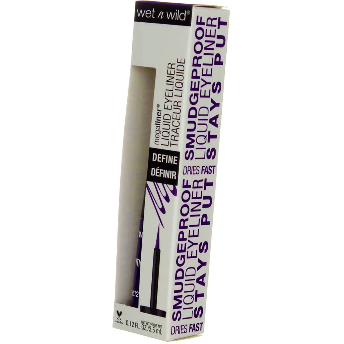 Liquid Eyeliner Pen - Electric Purple, 0.12 Fl Oz, Long-Lasting & Precise