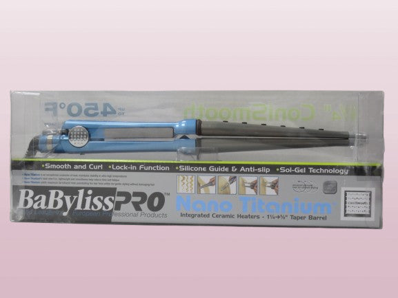 BabylissPro Nano Titanium Curling Iron 1.25-inch Professional Hair Styler