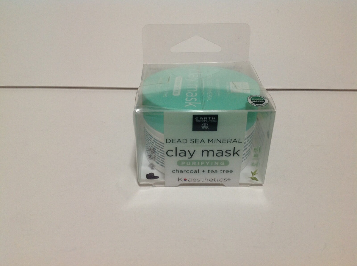 Dead Sea Mineral Clay Mask - Charcoal & Tea Tree