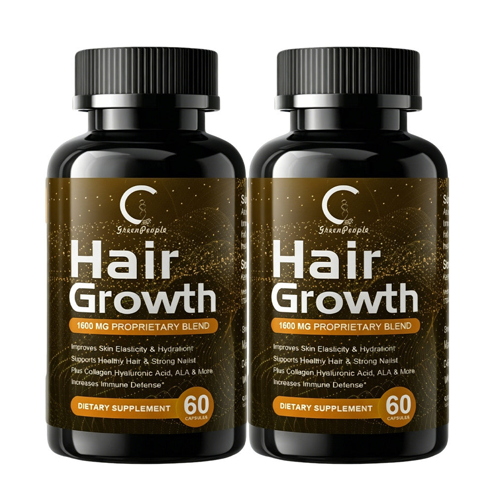 Hair Growth Pills with Collagen & MSM - 60 Capsules