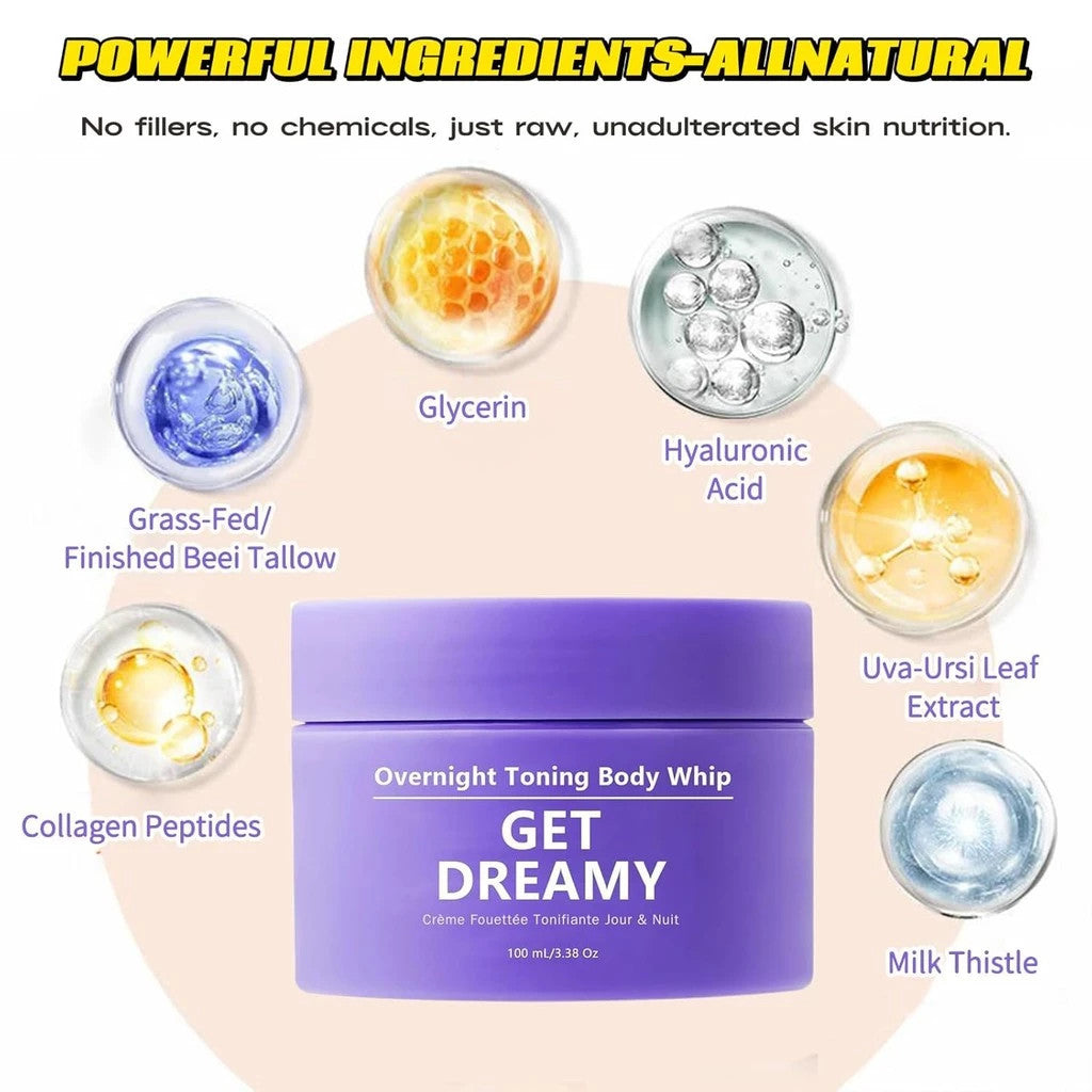 Overnight Toning Body Firming Whip Cream