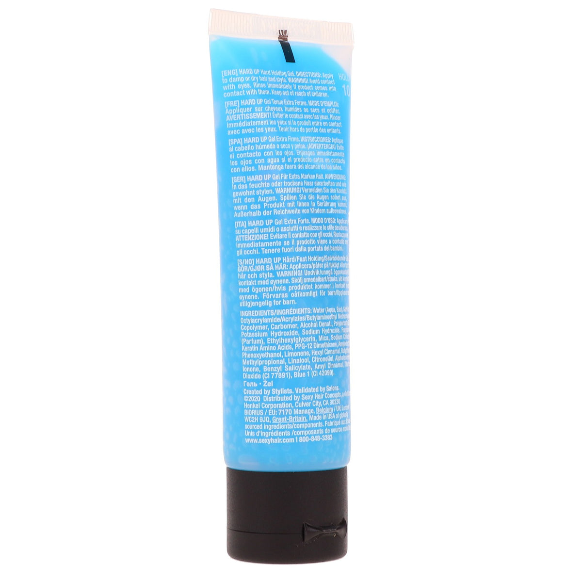 Hard Hold Hair Gel for Short Hair - 1.7 oz Styling Product