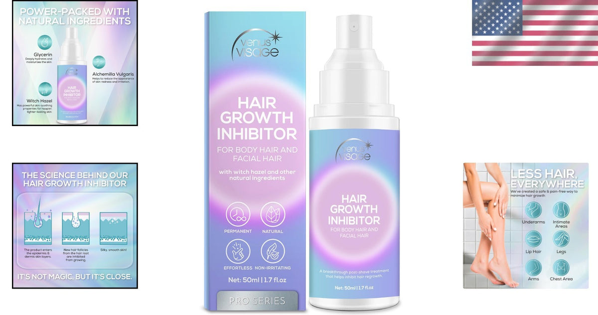Unscented Hair Growth Inhibitor - 50ml