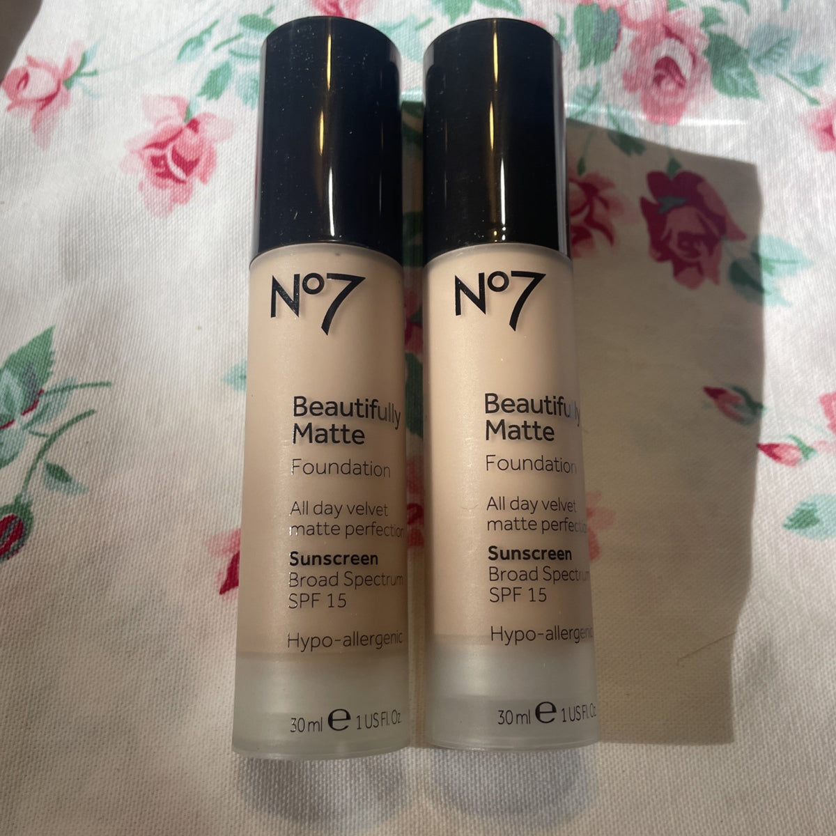 No7 Beautifully Matte Foundation SPF15 - Cool Vanilla, Normal/Oily Skin, Full Coverage