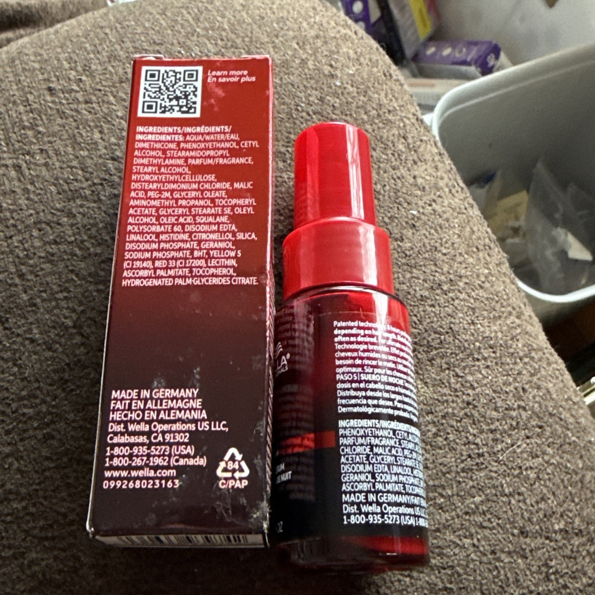 Wella Ultimate Repair Night Serum - Hair Repair & Nourishment, 1 oz