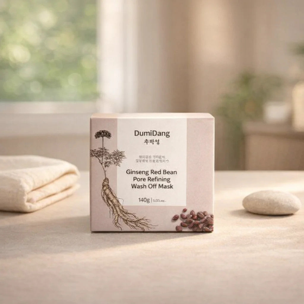 Pore Refining Wash Off Mask with Ginseng & Red Bean – 4.9 fl oz