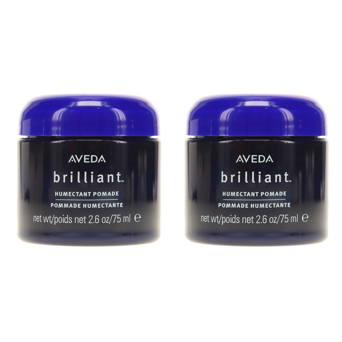 Aveda Humectant Pomade 2.5 oz - Pack of 2 Hair Styling Shine & Frizz Control