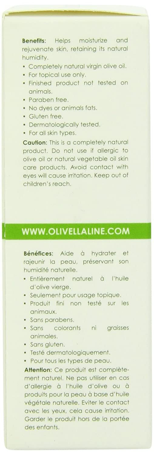 Olivella All Natural Virgin Olive Oil Moisturizer For Skin Types 1.69