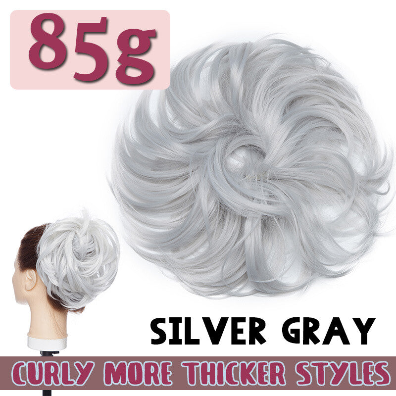 Thick Large Messy Bun Hair Piece Scrunchie Updo Wrap Hair Extensions