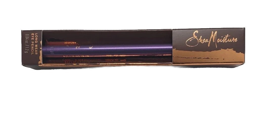Shea Moisture Waterproof Purple Eye Pencil - Long Wear, Smudge Proof, Creamy Eyeliner
