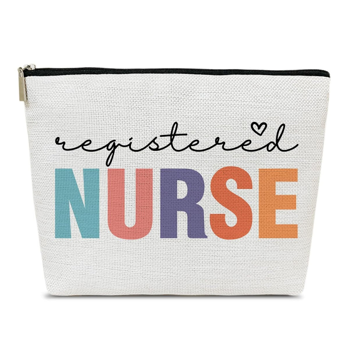 Nurse Makeup Bag - Large Capacity Cosmetic Organizer for Women