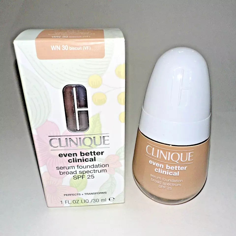Full-Coverage Serum Foundation SPF 25 - Matte Finish, Long Wear, All Shades