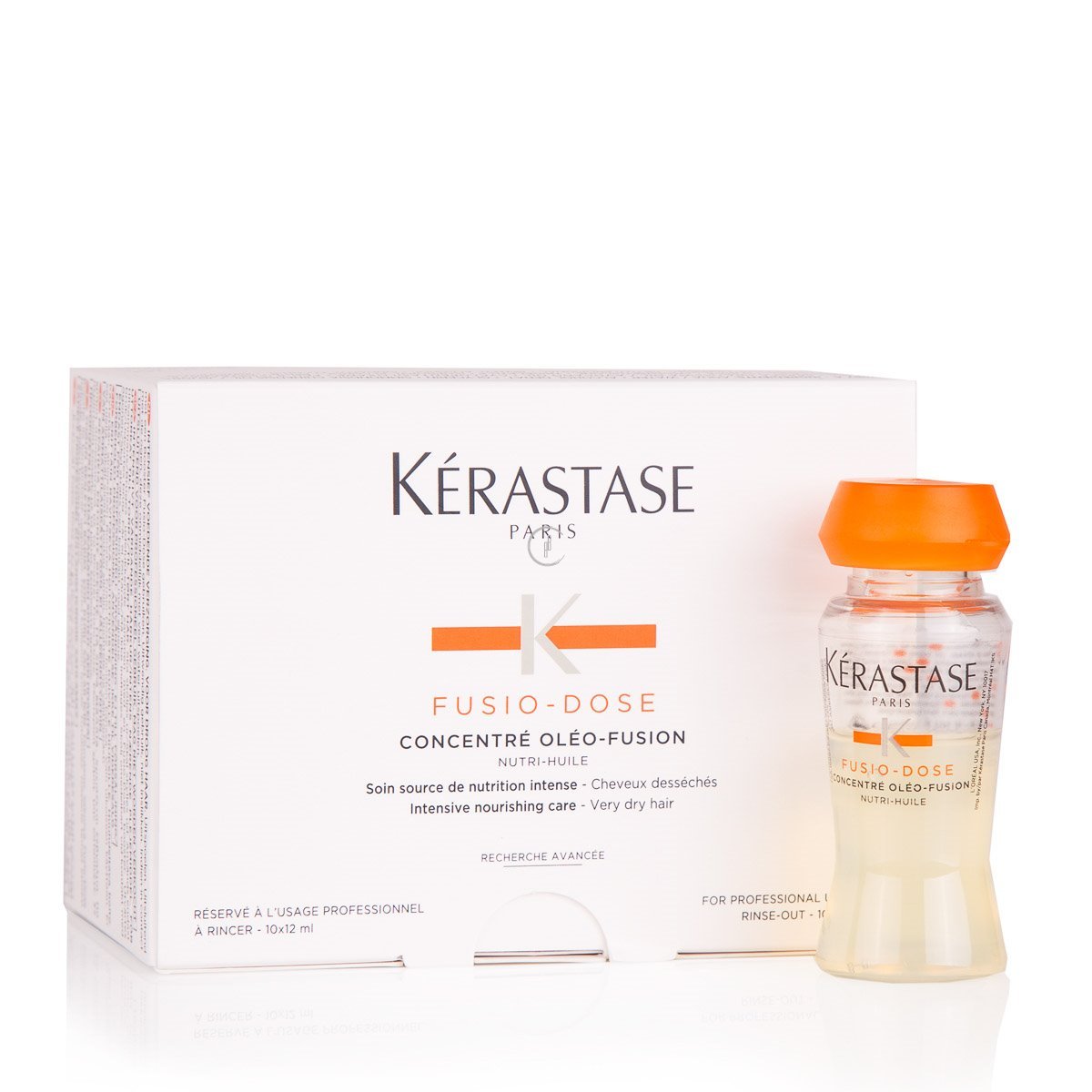 Kerastase Fusio Dose Oleo-Fusion Nourishing Hair Vials - 10x12ml, For Very Dry Hair