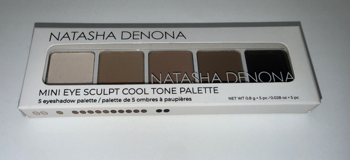 Natasha Denona Mini Eye Sculpt Cool Palette - 5 Eyeshadow Shades