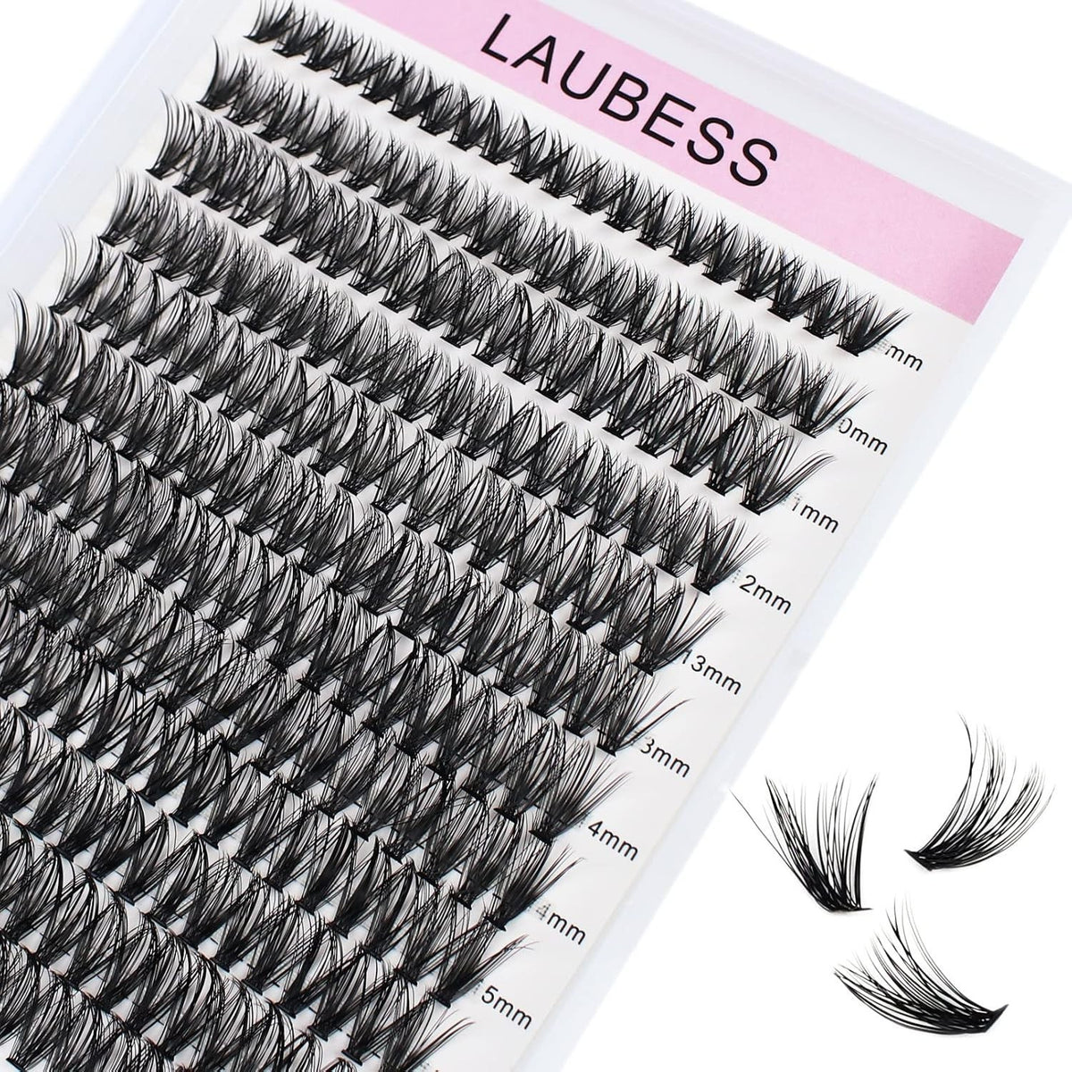 Lightweight Cruelty-Free 40D Cluster Lash Extensions - Long Lasting & Easy to Apply