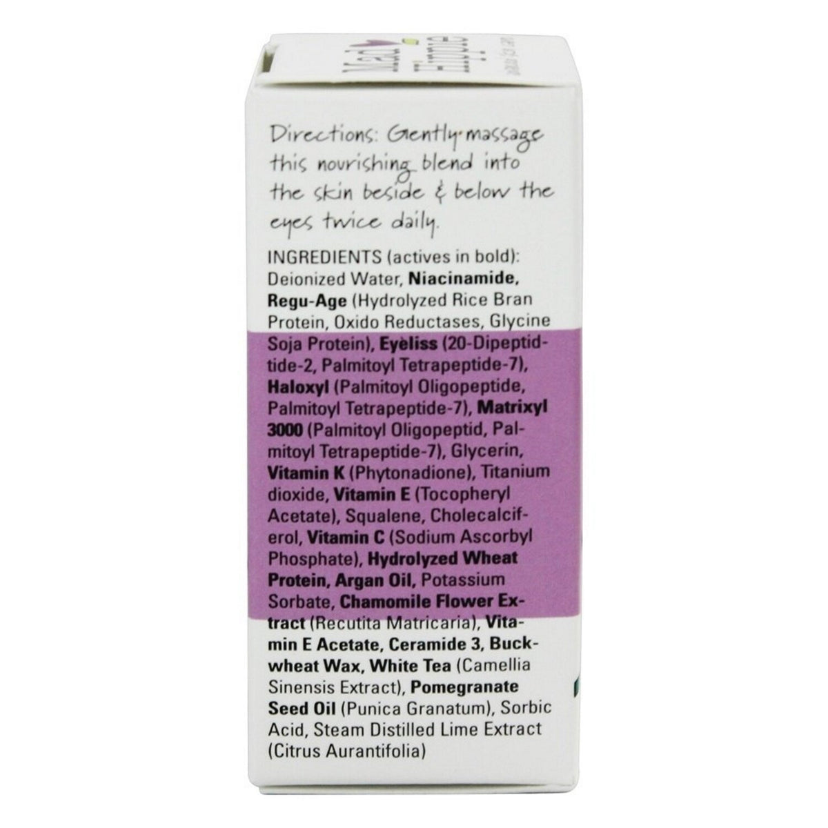 Eye Cream with Peptides & Vitamin C, .5 oz