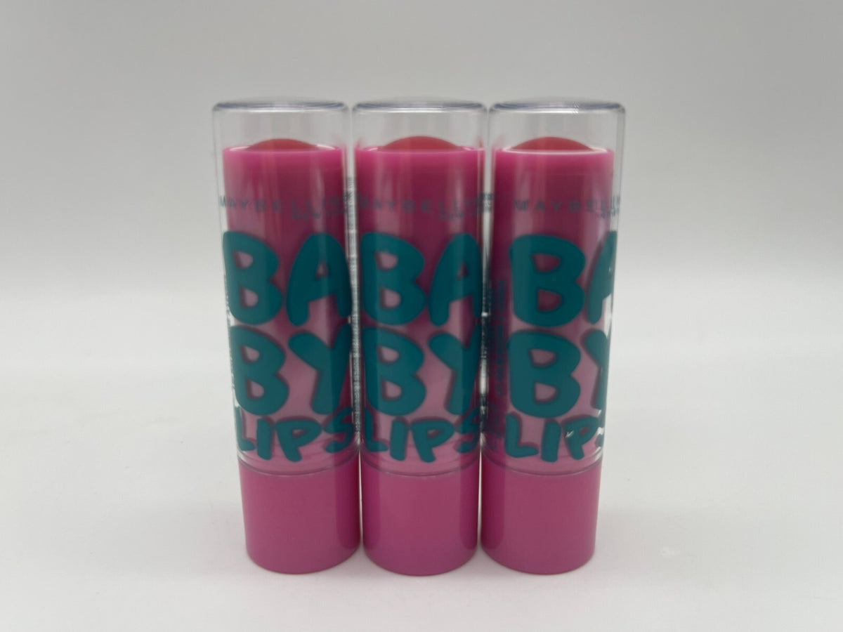 Maybelline Baby Lips Ruby Star Lip Balm Set - Bulk 3 Pack, 0.15 oz Each