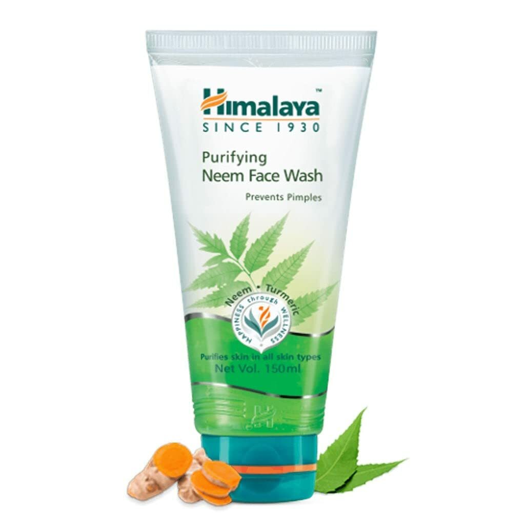 Himalaya Herbals Purifying Neem Face Wash - Pack of 3, 150ML for Acne & Skin Health