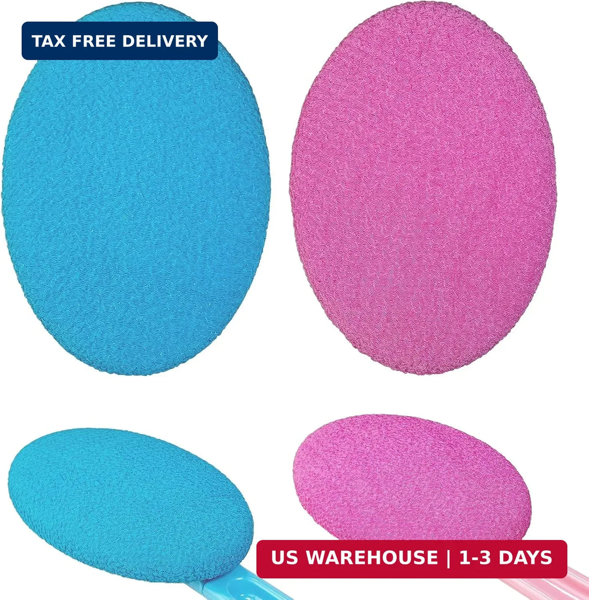 Reusable Lotion Applicator Pads for Body, Back, Legs - Washable Skin Care Tools