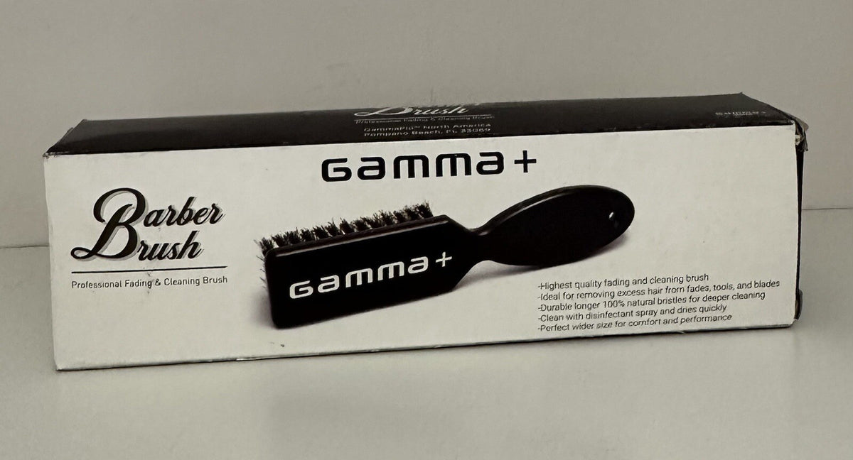 Gamma+ Fade Barber Brush Model GPNHB - Professional Haircut Tool