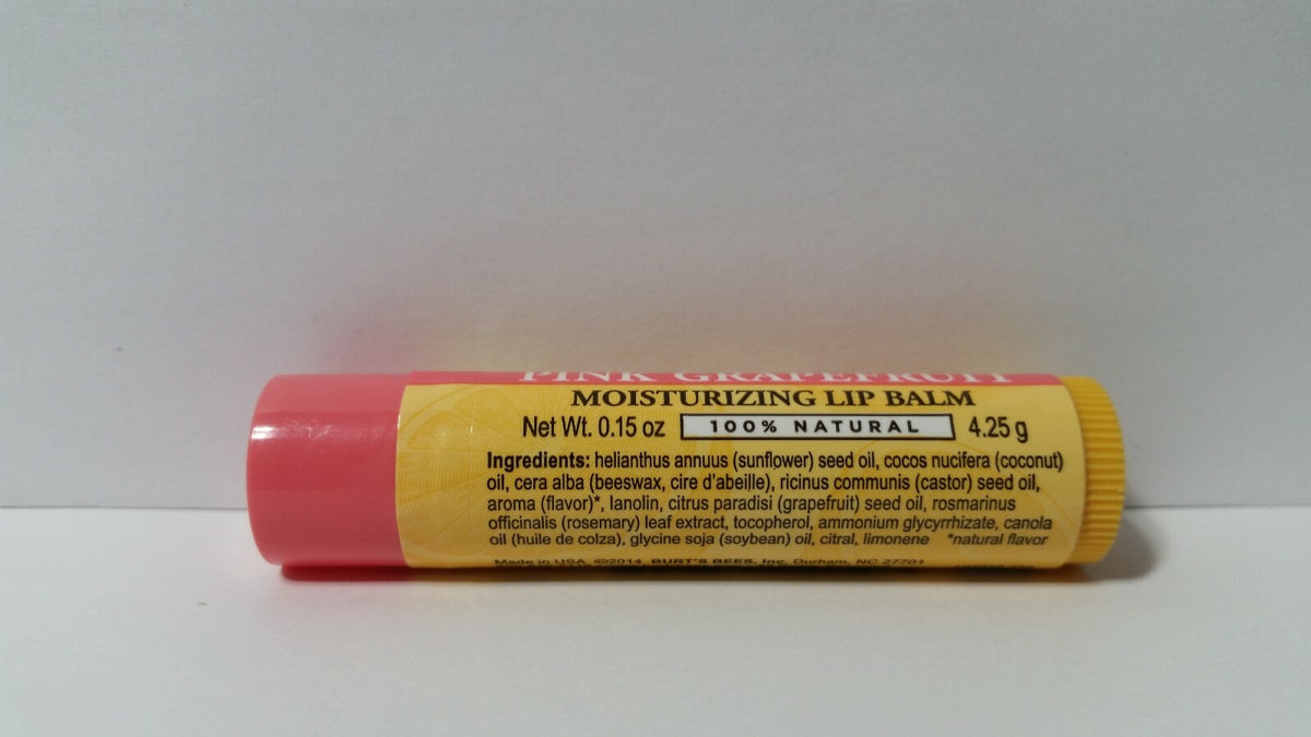 Burt's Bees Lip Balm Assorted Flavors & Quantities Natural Moisturizing