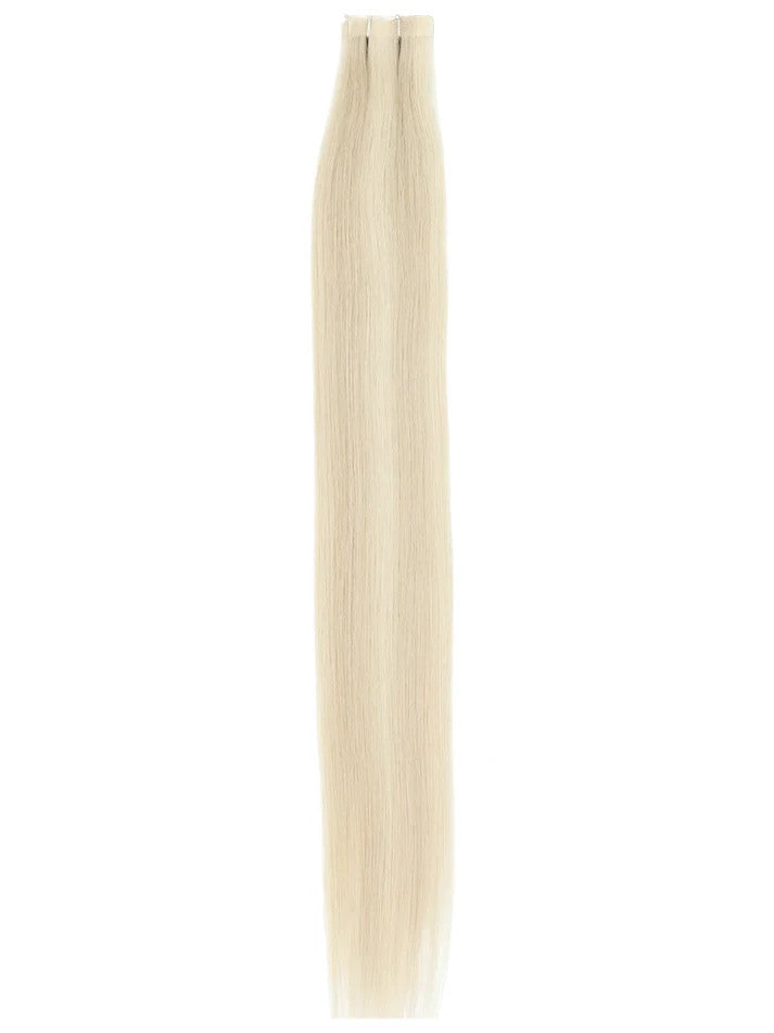 Remy Human Hair Extensions 18 Inch Blonde Multi-Dimensional Tape-In Hair Extensions