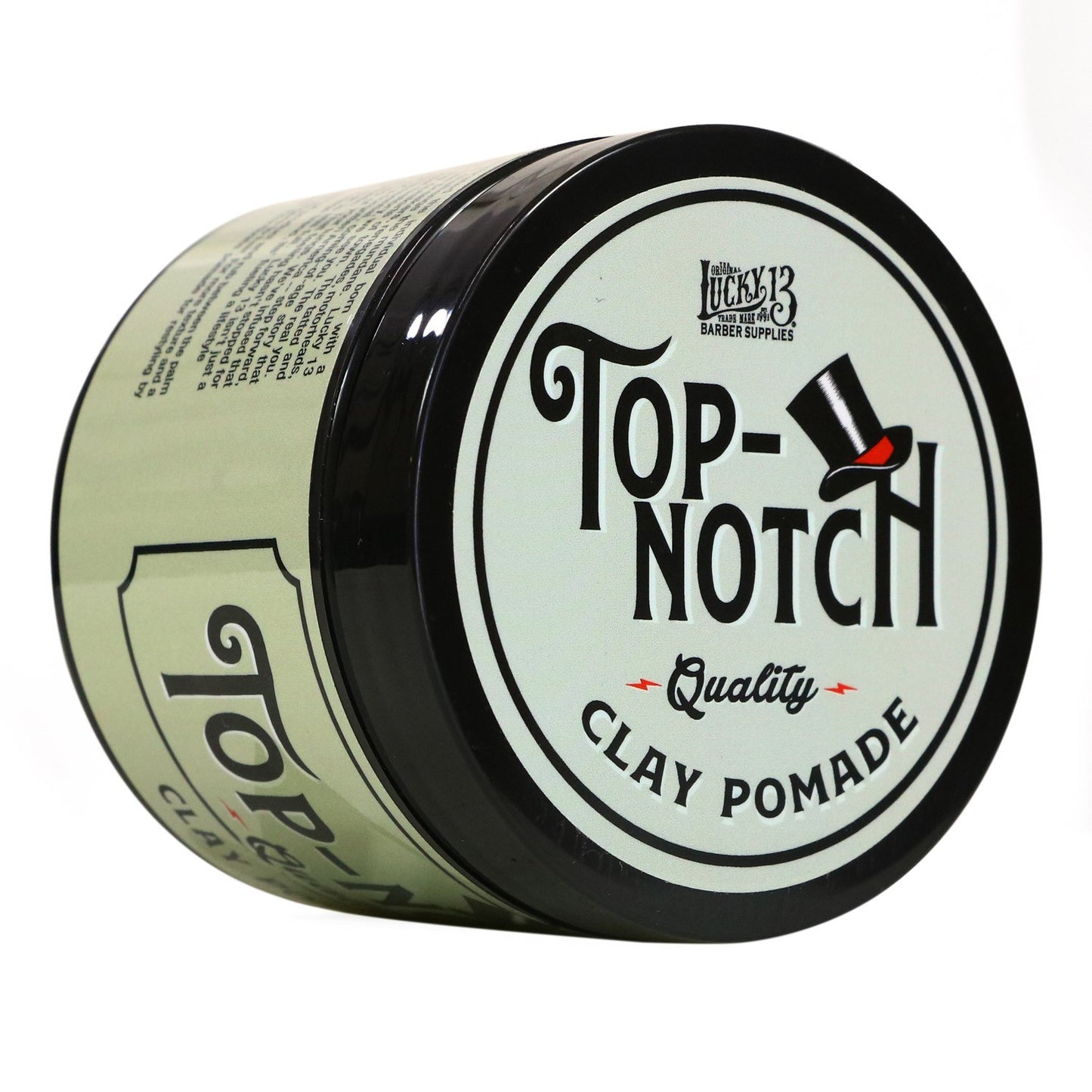 High Hold Matte Clay Pomade - 4oz Hair Styling Product with Iced Noir Scent