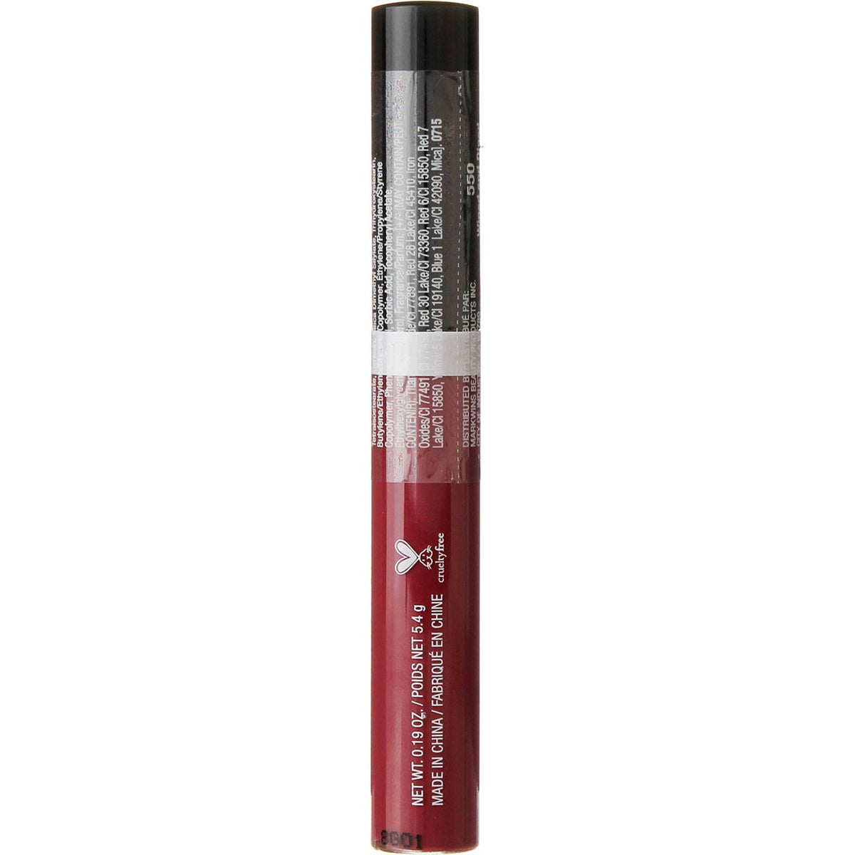 Wet n Wild Lip Gloss Wined and Dined 550 - Long-Lasting High Shine, Moisturizing Lip Shine