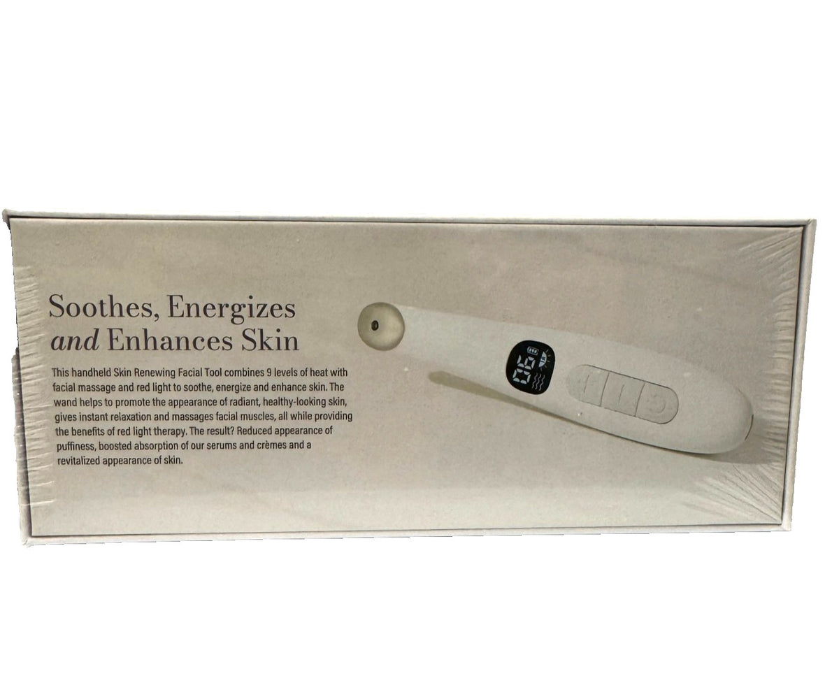 Skin Renewing Facial Tool with Heat Massage & Red Light Therapy