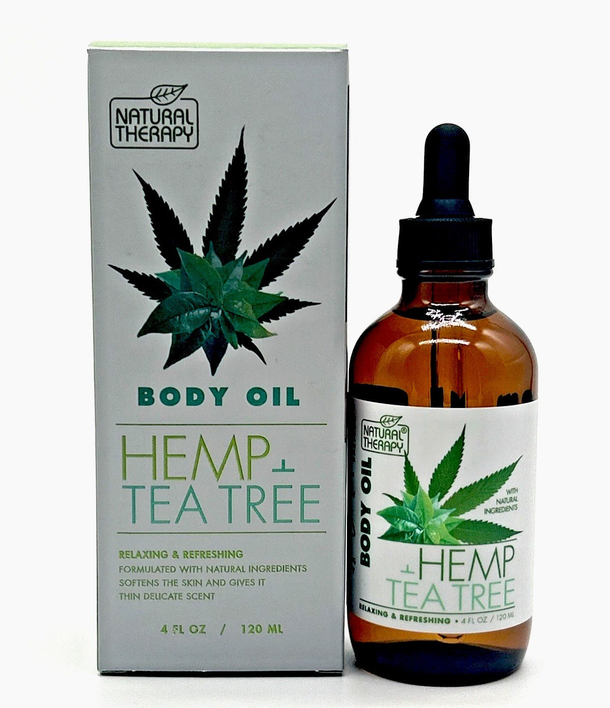 Hemp & Tea Tree Body Oil - 4 oz