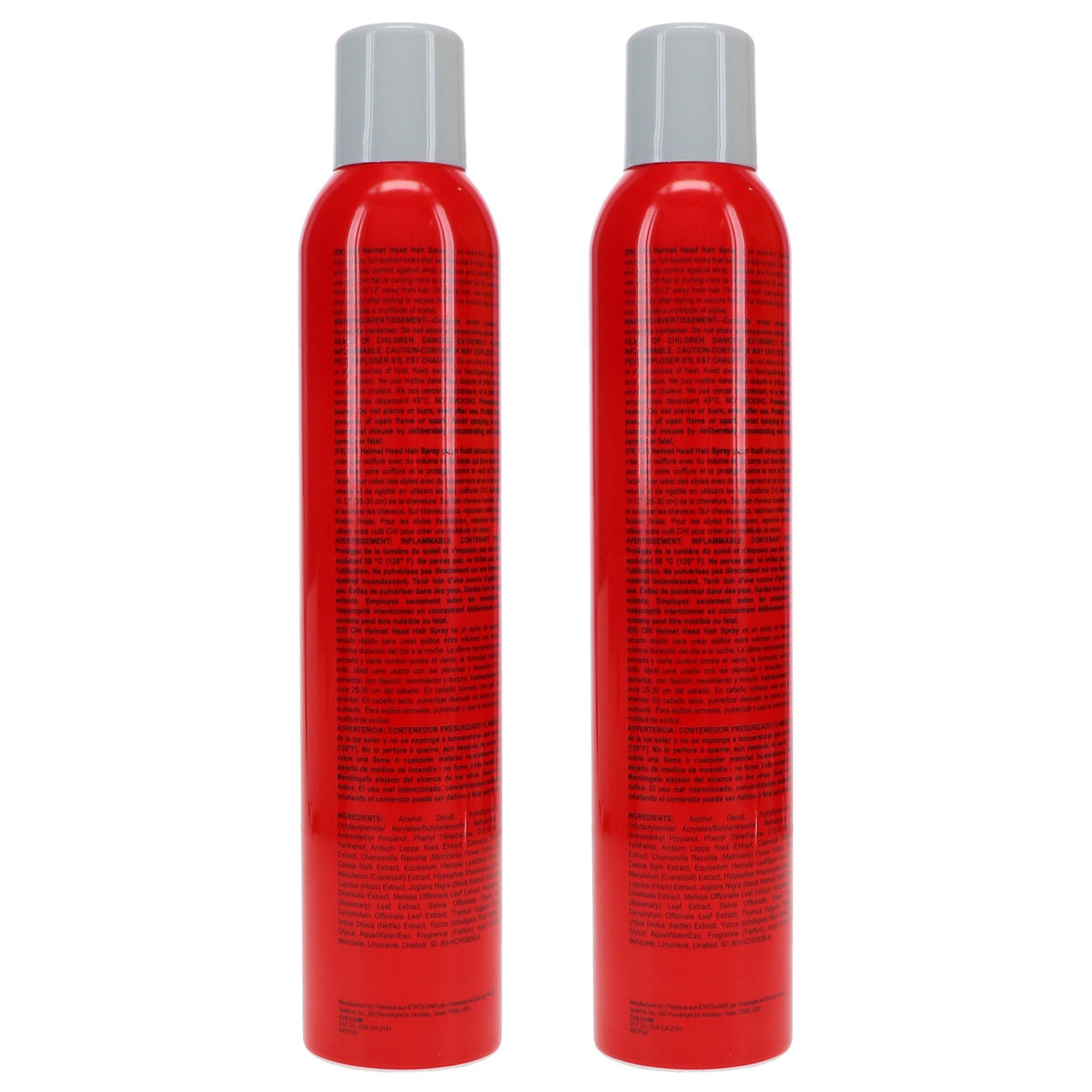 Extra Firm Hair Spray 10 oz - Volume, Hold & Humidity Resistance - 2 Pack
