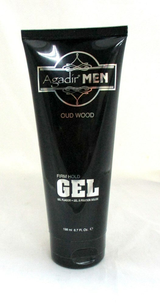 Men's Hair Gel - Firm Hold, Alcohol-Free, 6.7 oz Styling Gel