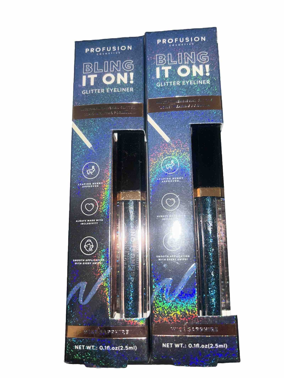 Glitter Eyeliner Set - 2 Pack Wise Sapphire Eye Makeup