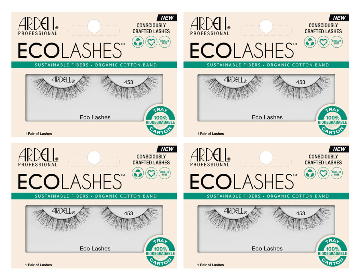 4 Pairs EcoLashes Tapered Tips False Eyelashes - Sustainable Fibers