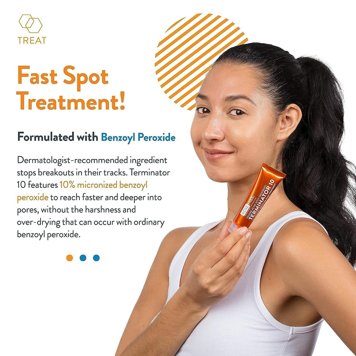Maximum Strength Acne Spot Treatment with 10% Benzoyl Peroxide
