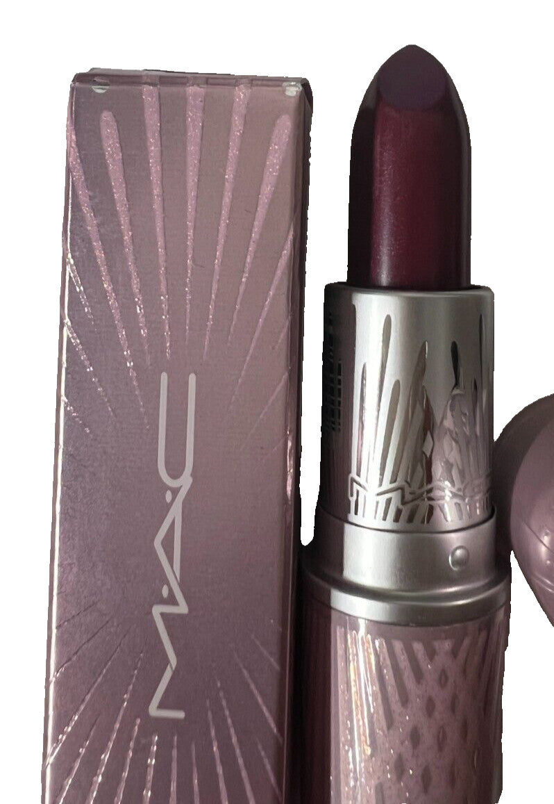 MAC Amplified Creme Lipstick Out With A Bang Full Size 0.1 oz – Authentic