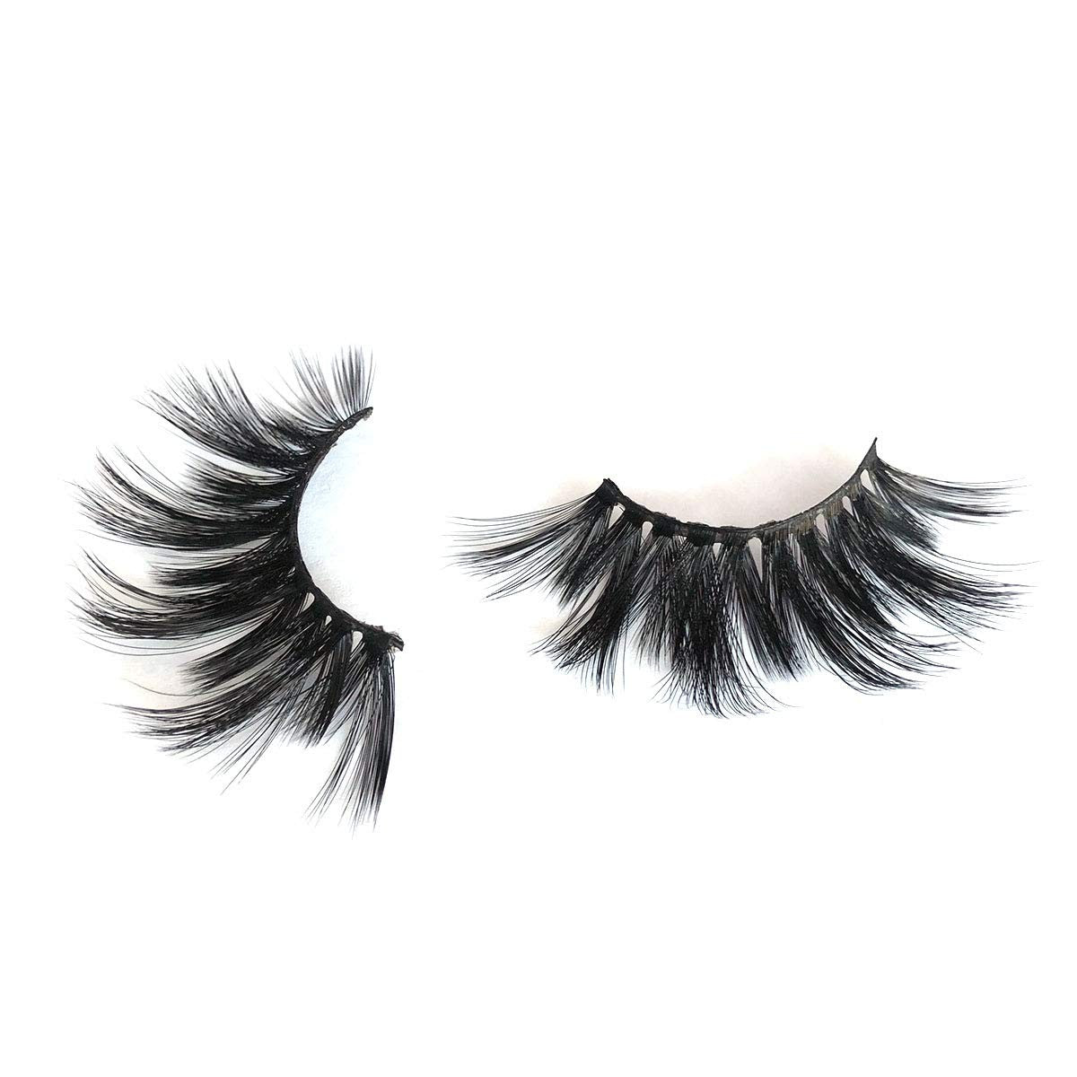 25mm Dramatic Faux Mink Lashes - Fluffy Volume 6D False Eyelashes
