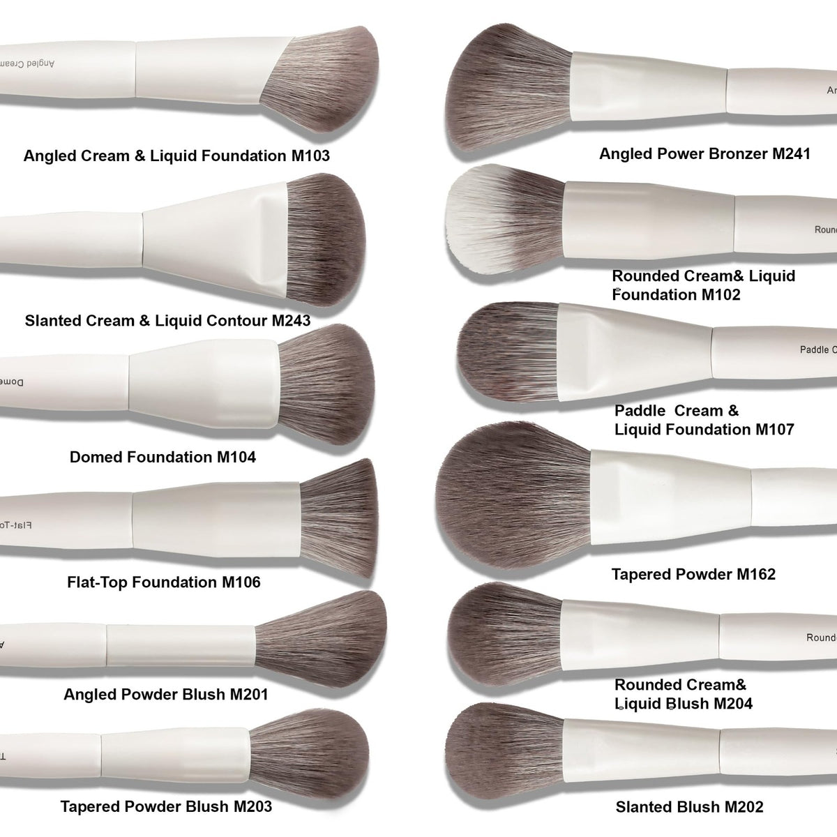 30 Pcs Professional Makeup Brush Set with Soft Synthetic Bristles and Elegant Wooden Handles