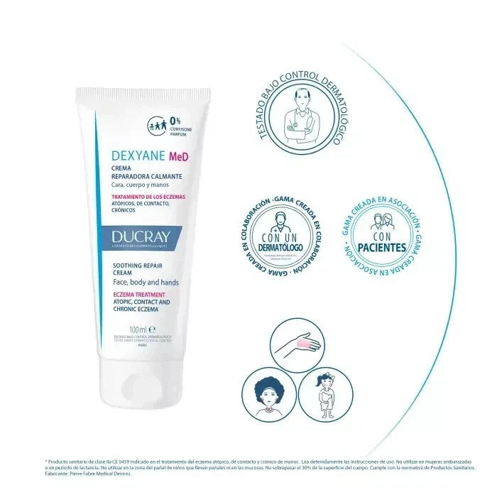 Ducray Dexyane Med Soothing Repair Cream 100ml