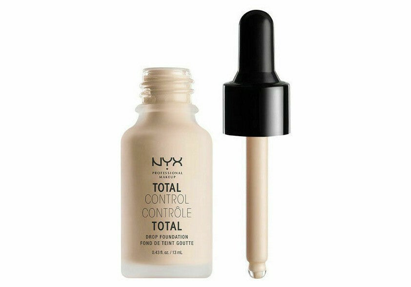Buildable Liquid Foundation with Dropper - Sheer to Full Coverage, Soft Matte Finish