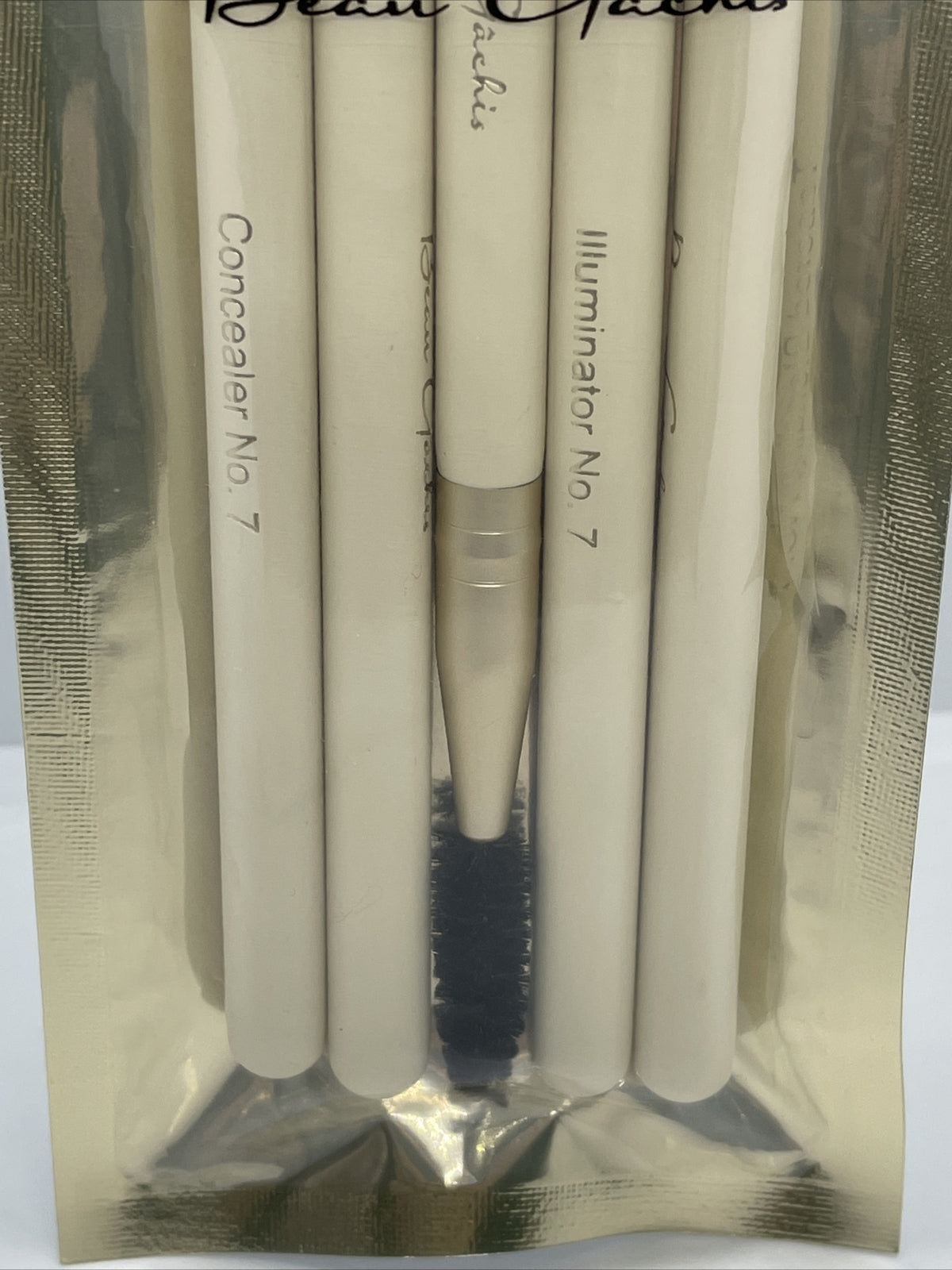 Beau Gachis No.7 Collection Makeup Brush Set - 5 Synthetic Tools Sealed